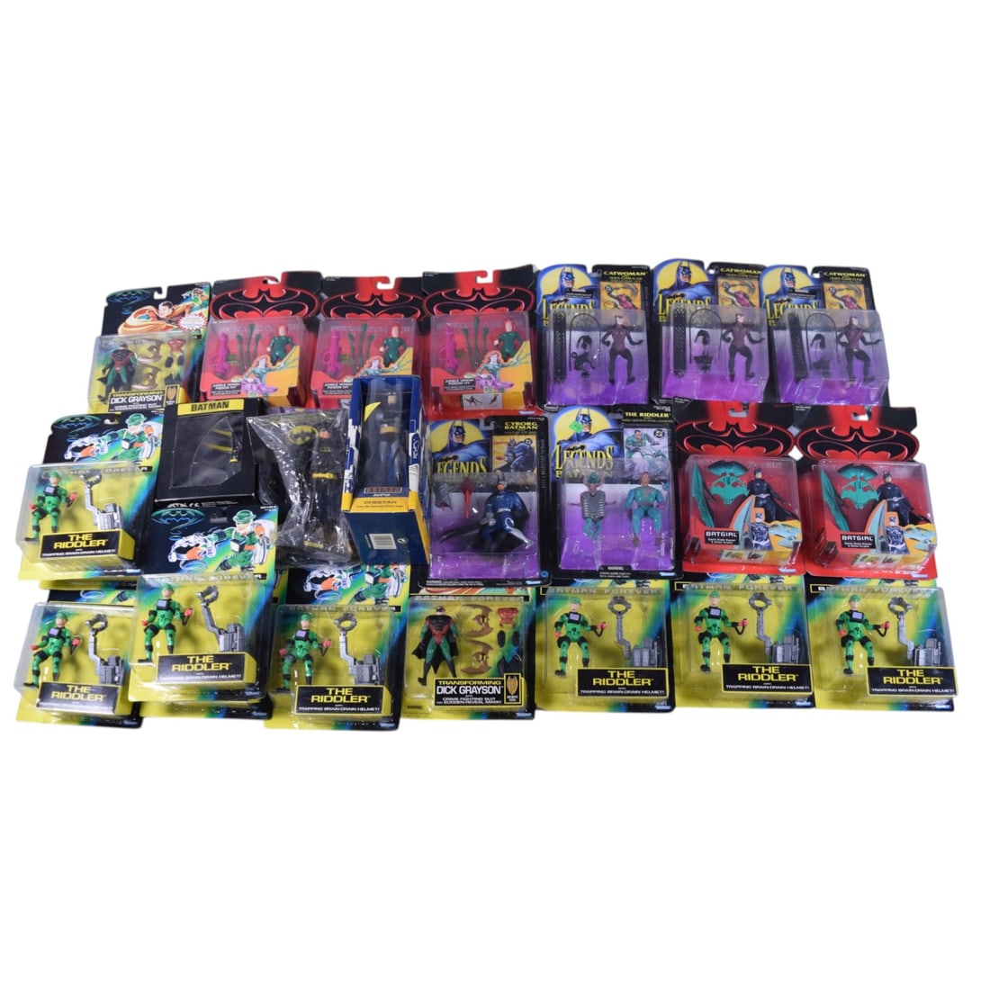 Kenner, Batman Action Figure Collection, Multiple 1990s Series, Mint on Card (1 of 13)