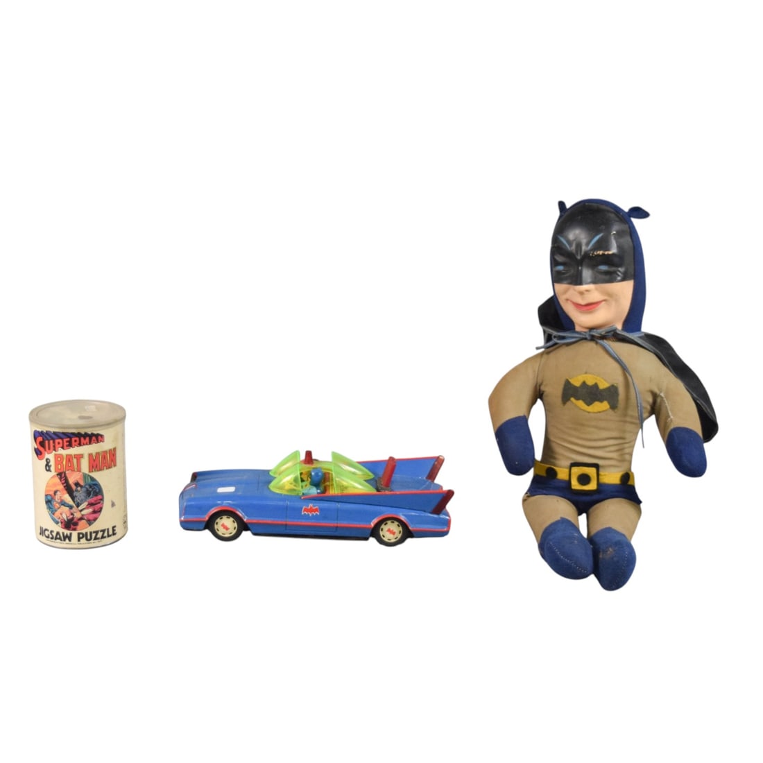 National Periodical Publications, DC Comics Batman and Superman Memorabilia Group, 1972-1974 (1 of 9)