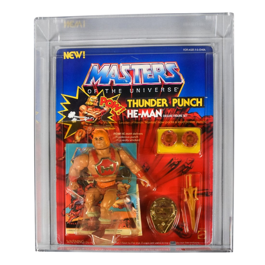 Mattel 1985 Masters of the Universe Thunder Punch He-Man AFA 80 (1 of 8)