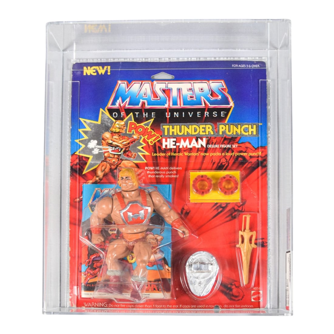 Mattel 1985 Masters of the Universe Thunder Punch He-Man AFA 60 (1 of 8)