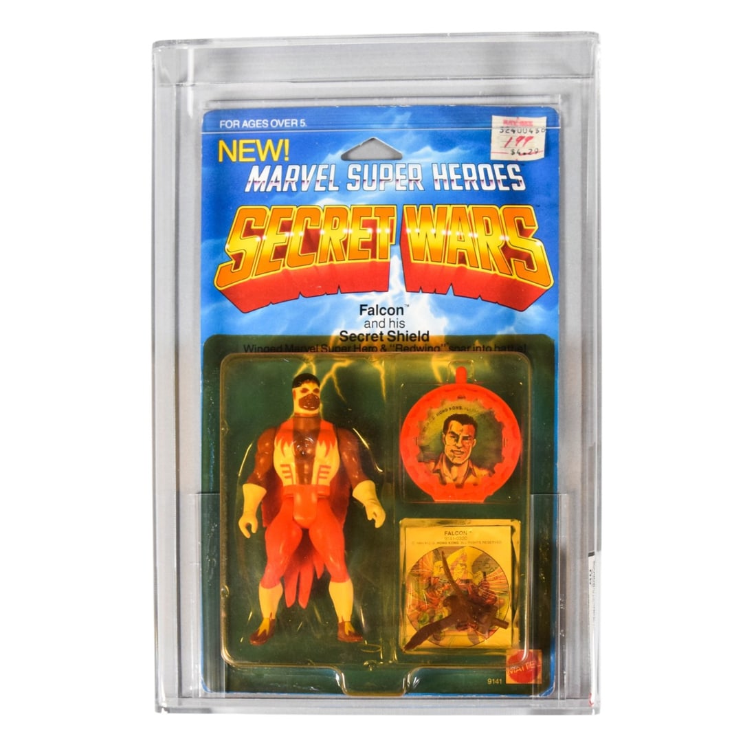 Mattel 1985 Marvel Super Heroes Secret Wars Falcon Action Figure AFA 80 (1 of 8)