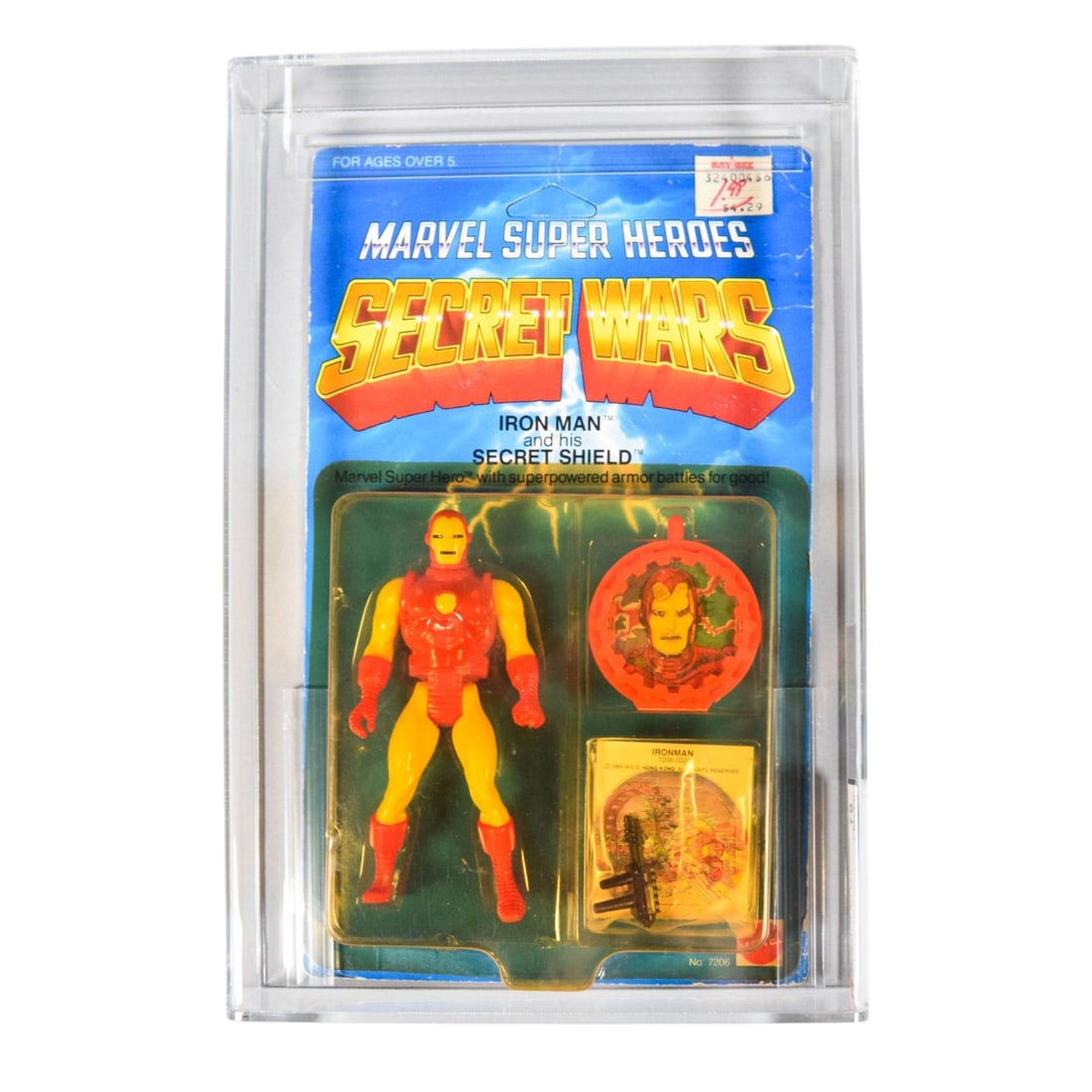 Mattel 1984 Marvel Super Heroes Secret Wars Iron Man Action Figure AFA 75 (1 of 8)