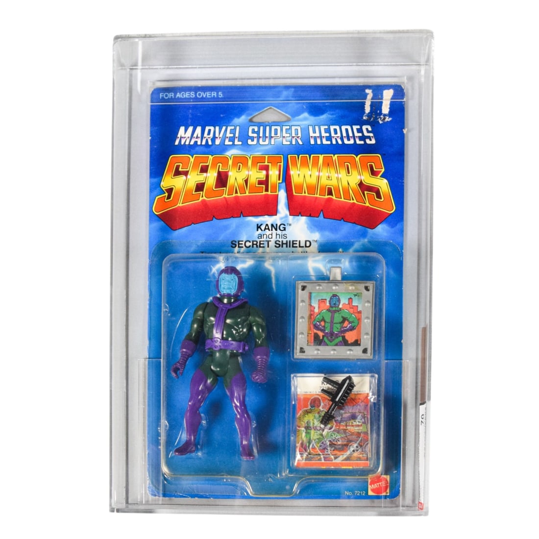 Mattel 1984 Marvel Super Heroes Secret Wars Kang Action Figure AFA 70 (1 of 6)