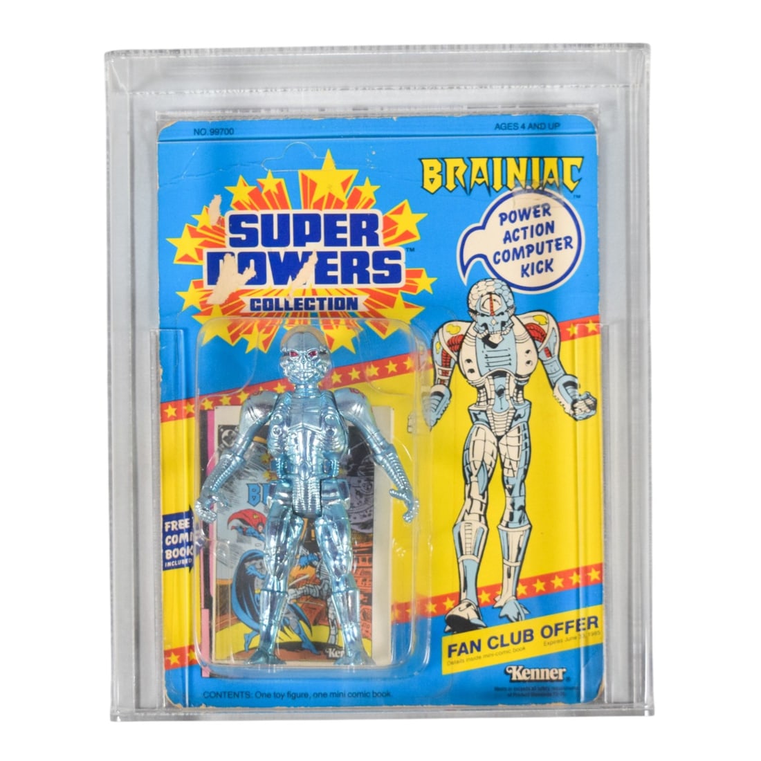 Kenner 1984 Super Powers Brainiac Action Figure CAS 60 (1 of 7)