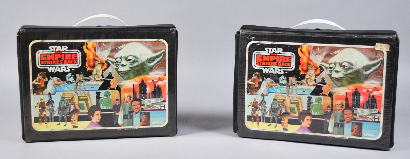 2 - Kenner Star Wars: The Empire Strikes Back Vinyl Carrying Cases with 48 Action Figures, c. 1980 (1 of 11)