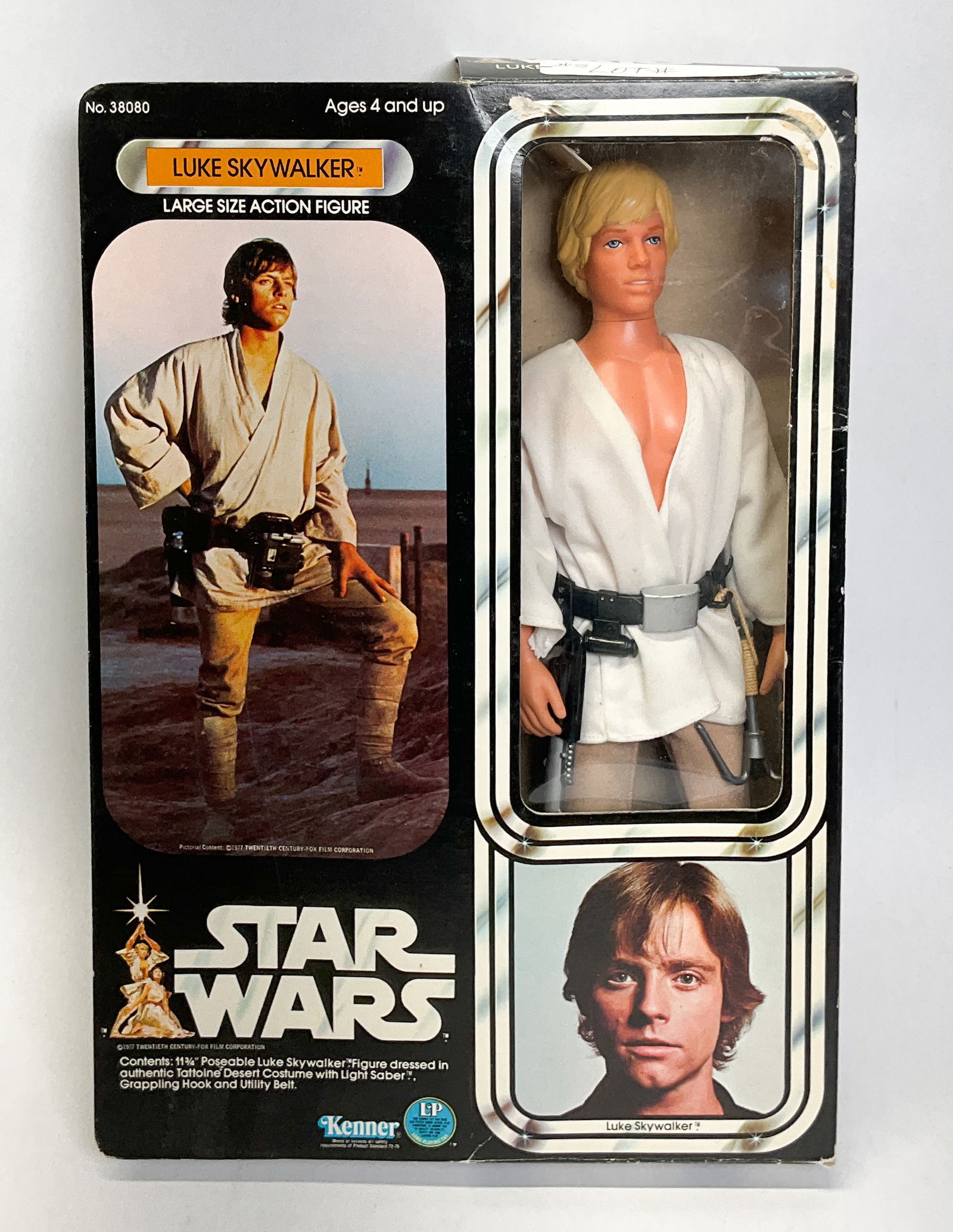 Kenner Star Wars Luke Skywalker Large Size Action Figure No. 38080 circa 1978 (1 of 9)