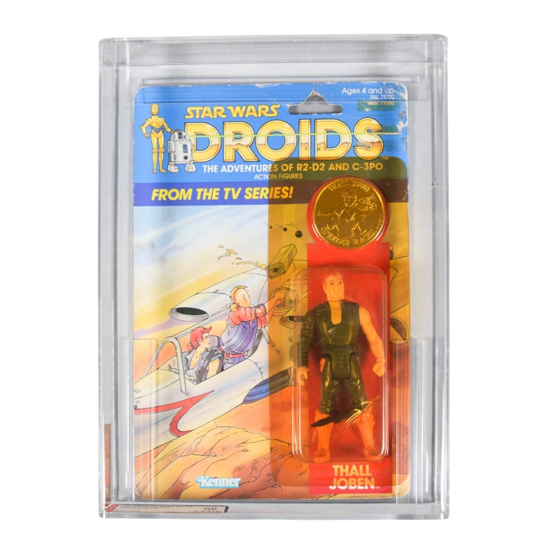 Kenner 1985 Star Wars Droids Thall Joben Action Figure AFA 60 (1 of 6)