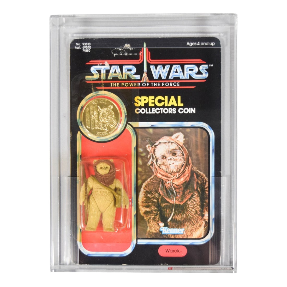 Kenner 1985 Star Wars POTF Warok 92-Back Action Figure AFA 70 (1 of 7)