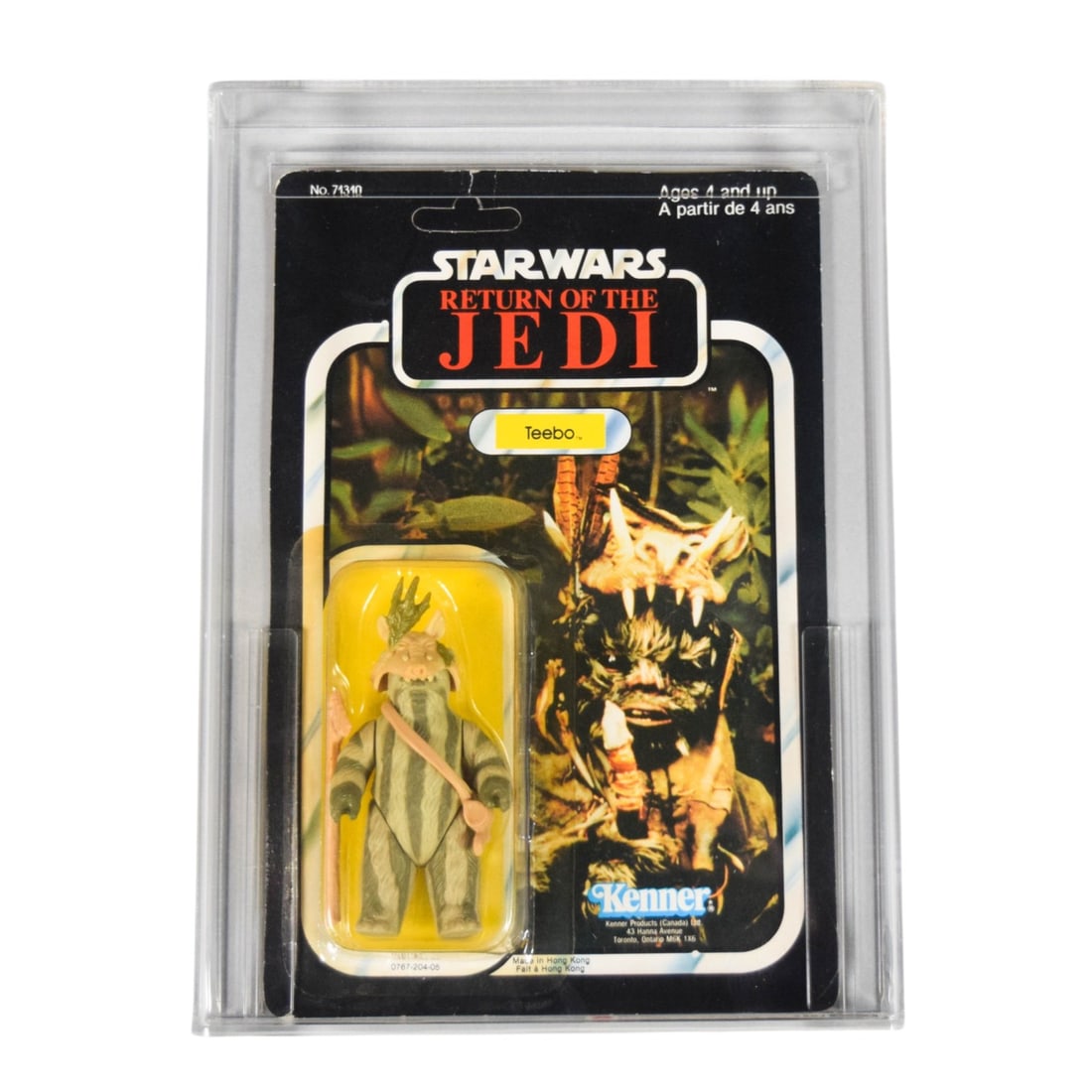 1983 Kenner Canada Star Wars Return of the Jedi Teebo Action Figure CAS 80 Graded (1 of 8)