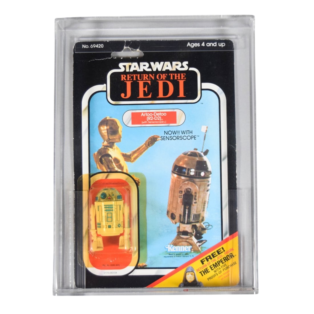 Kenner 1983 Star Wars ROTJ R2-D2 Action Figure AFA 50 (1 of 7)
