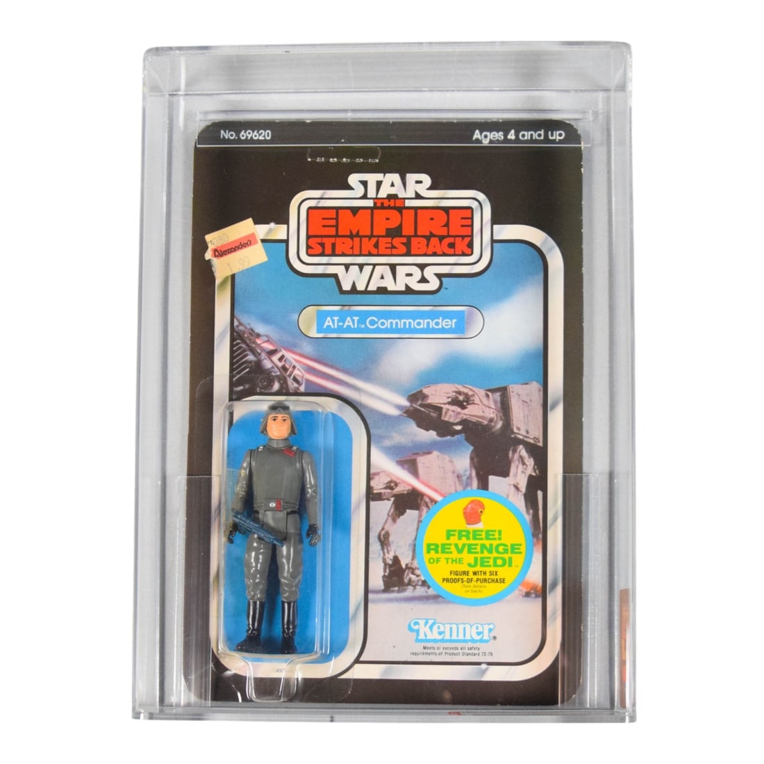 Kenner 1982 Star Wars Empire Strikes Back AT-AT Commander AFA 70 (1 of 7)