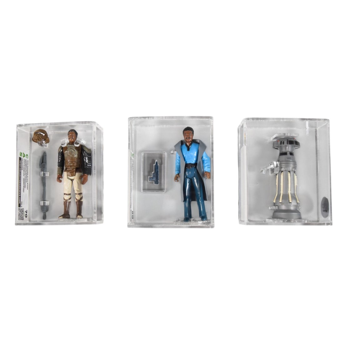 3 - Kenner Star Wars CAS Graded Action Figure Collection, Lando Calrissian and FX-7, c. 1980-1982 (1 of 8)