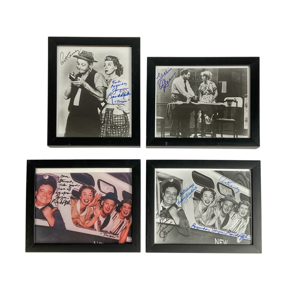 The Honeymooners Cast Signed Photos, Group of 4 (1 of 6)