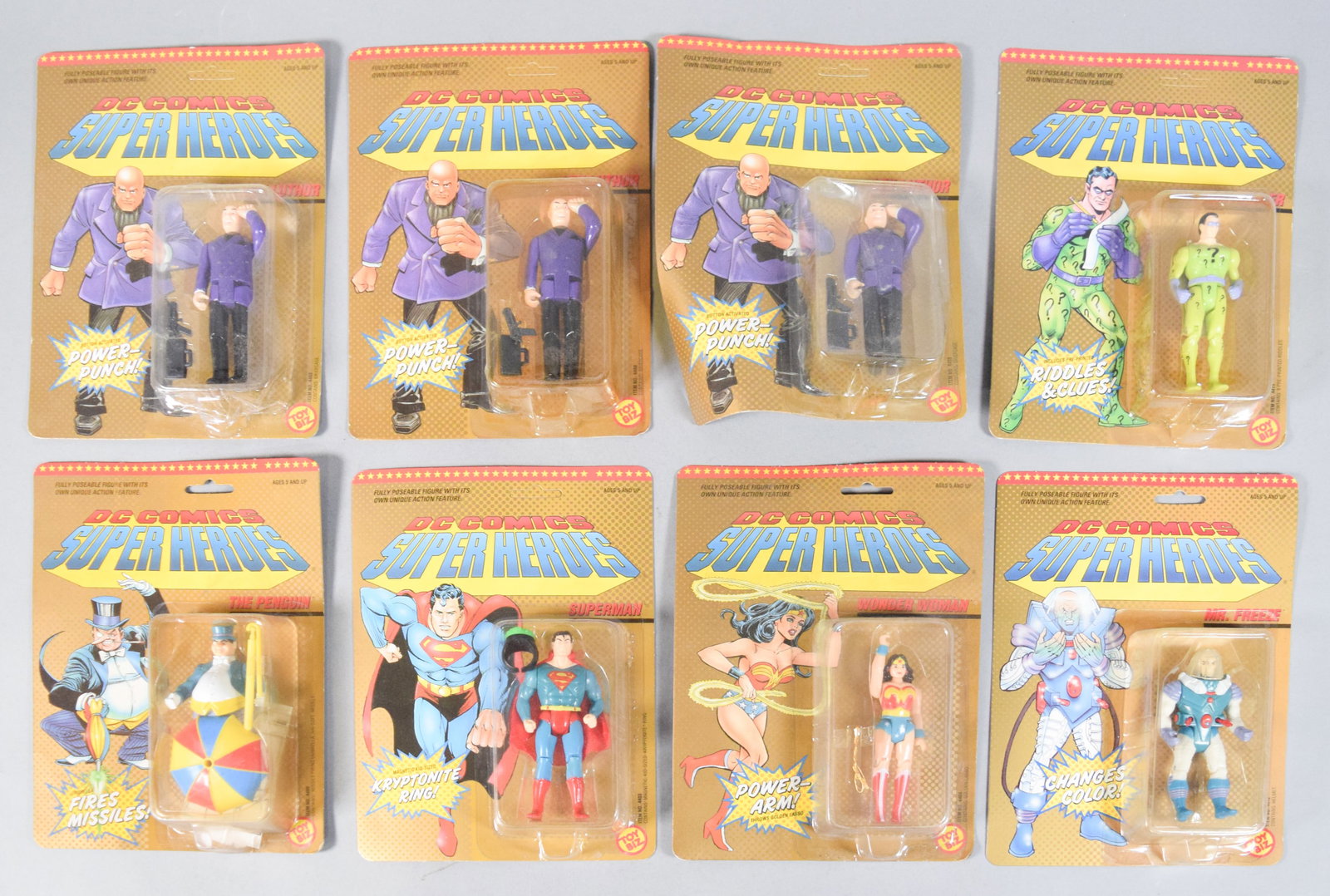 8 DC Toy Biz Super Heroes Action Figures 1989 (1 of 6)