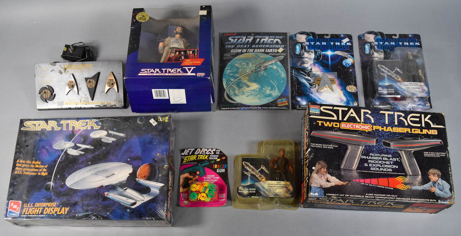 9 Vintage Star Trek Action Figures & Electronics c. 1979-1996 (1 of 10)