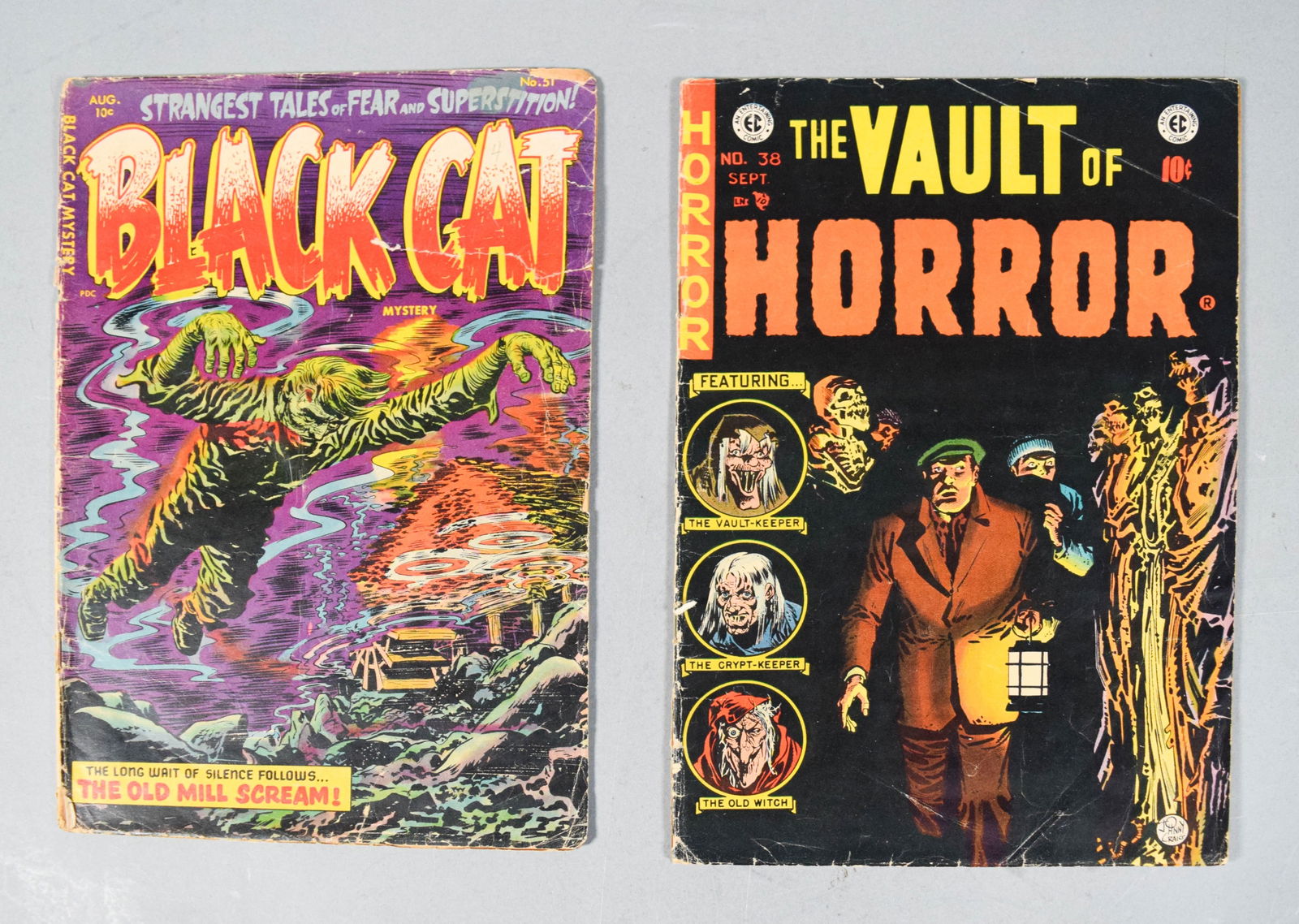 2 Golden Age Horror Comic Books (1 of 8)