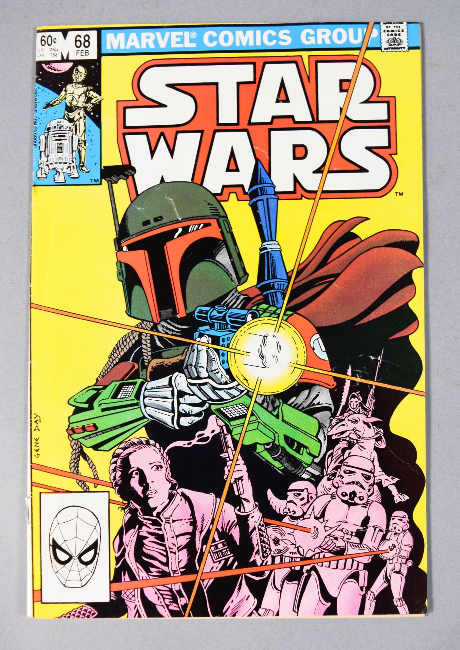 Marvel Comics Star Wars Issue 68 Feb 1983 Boba Fett Cover (1 of 5)