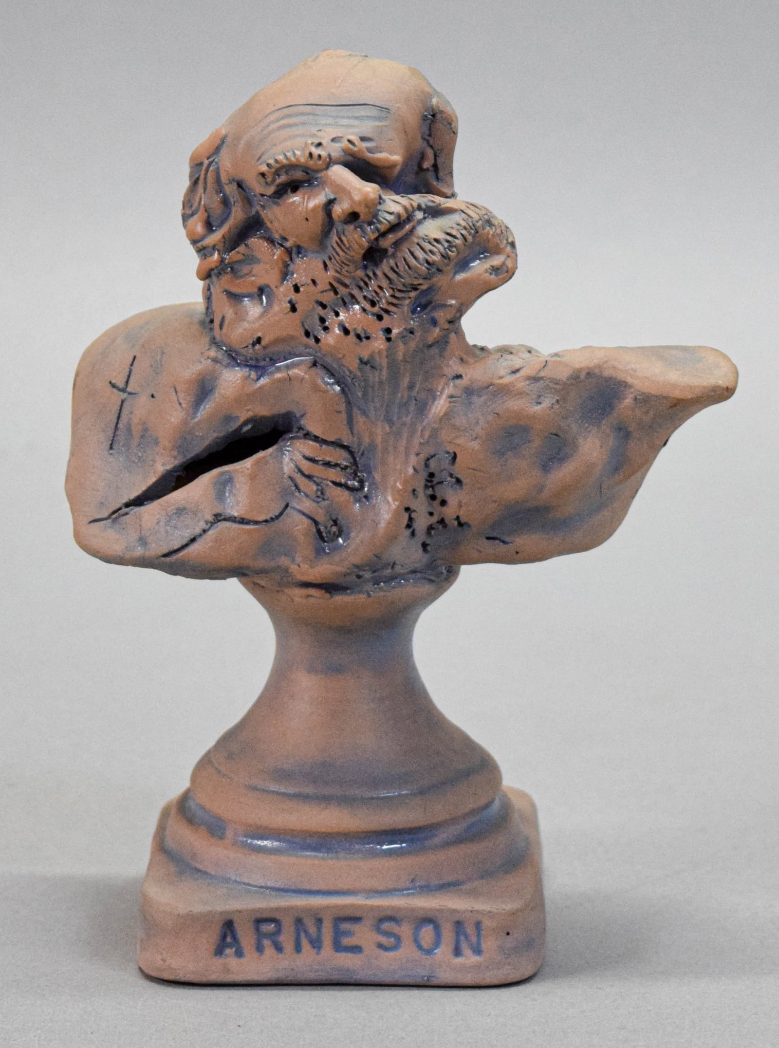 Robert Arneson Pottery Sculpture Trophy Head Bust (1 of 10)