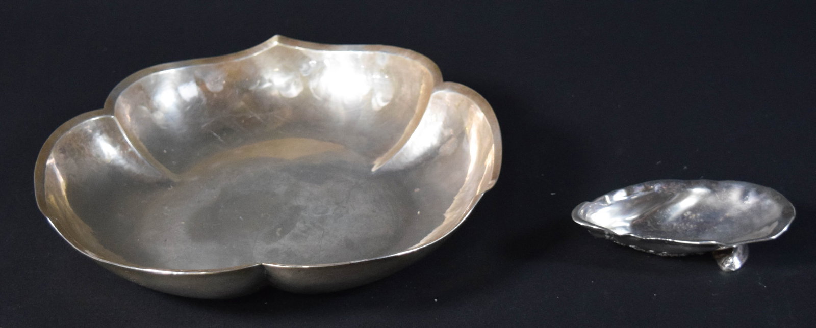 2 American Sterling Table Items Incl Randahl Hand Hammered Bowl (1 of 7)