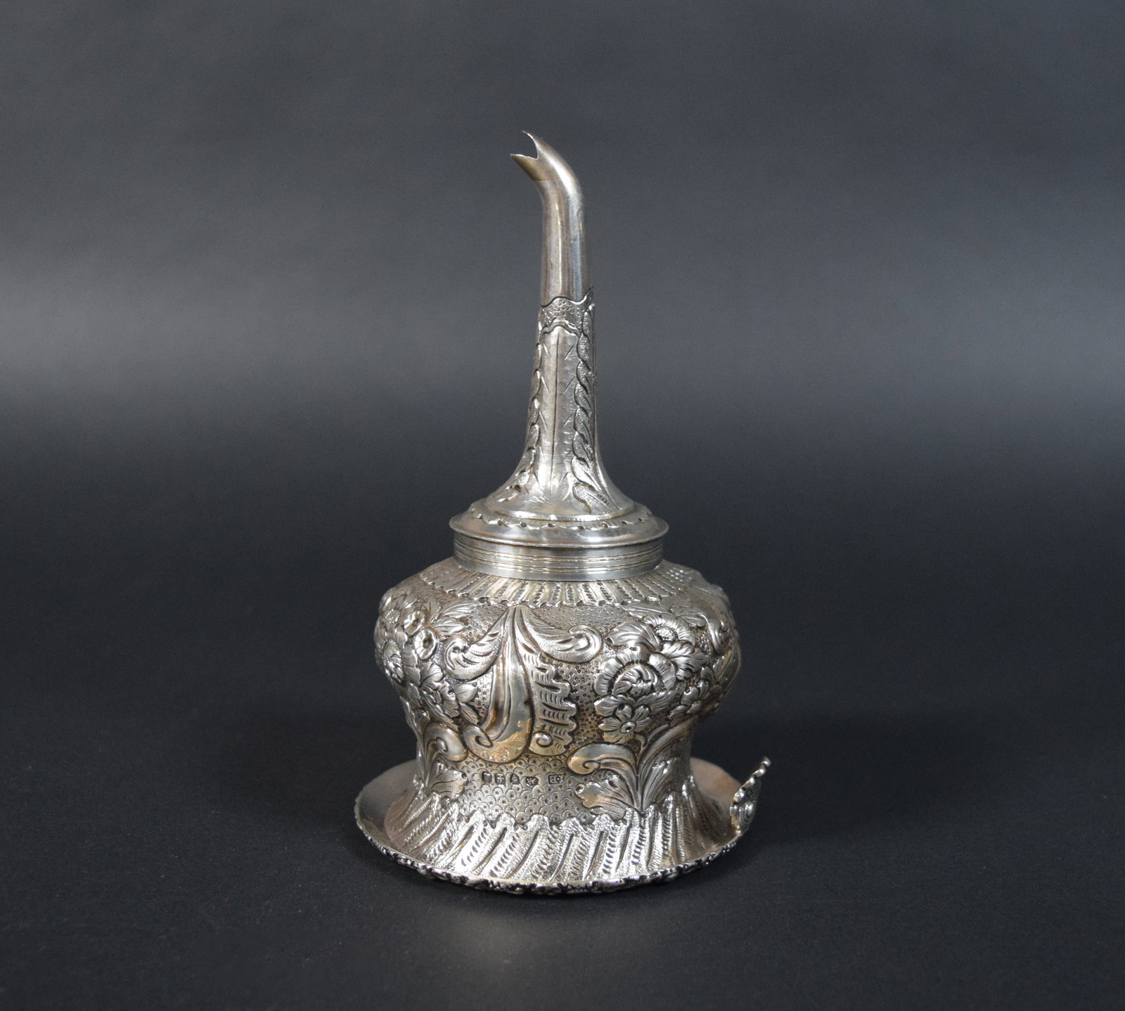 Victorian Sterling Silver Wine Funnel (1 of 11)