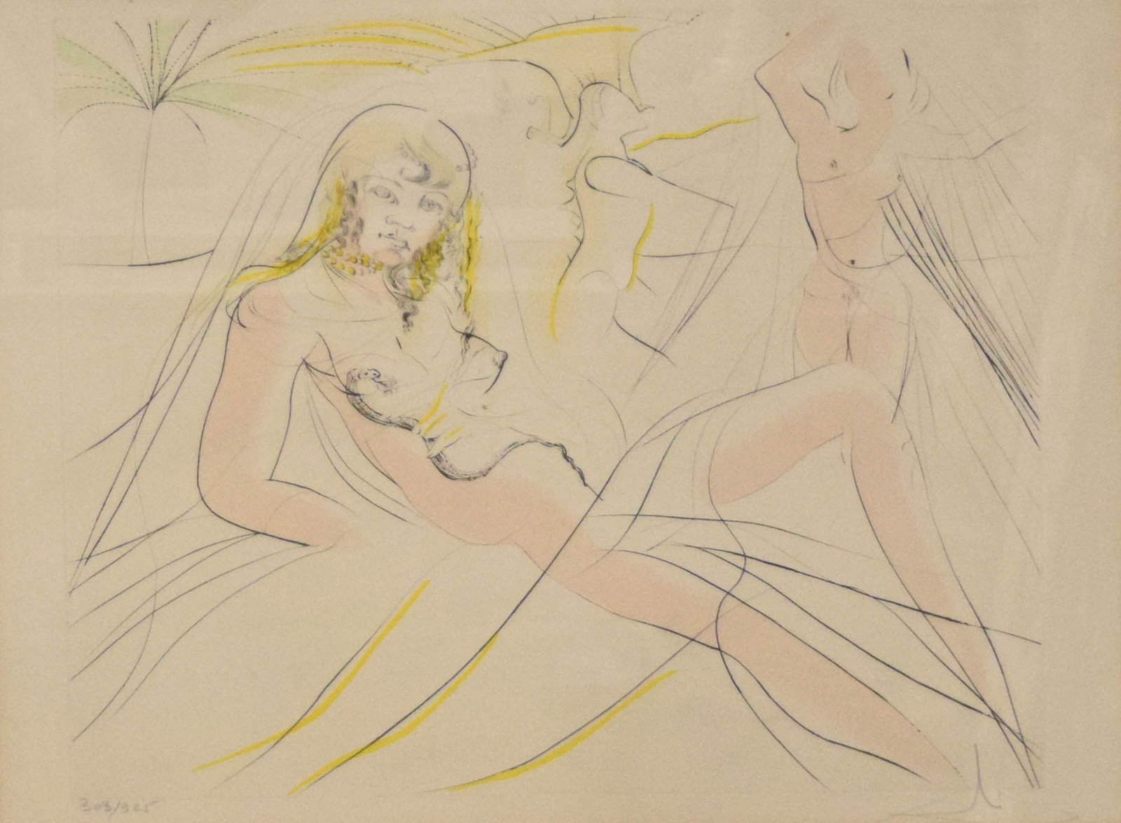 Salvador Dali Etching Cleopatra (1 of 8)