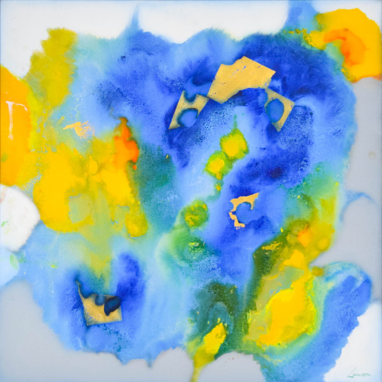 Large Abstract Mixed Media on Canvas (1 of 8)
