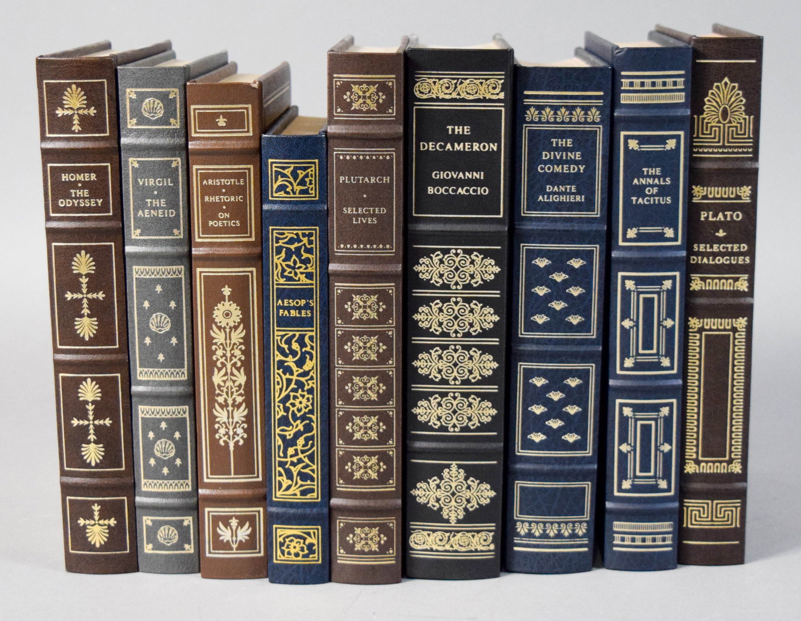 Collection of 9 Franklin Library Leather Bound Classics, 1979-1982 (1 of 6)