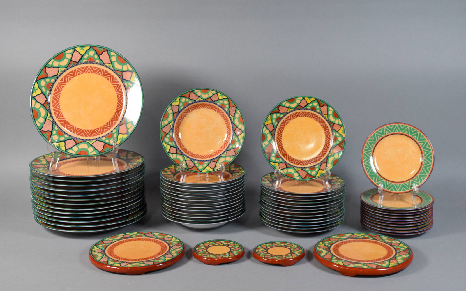 57 Pieces Laure Japy Limoges Ravenne Dinnerware (1 of 14)