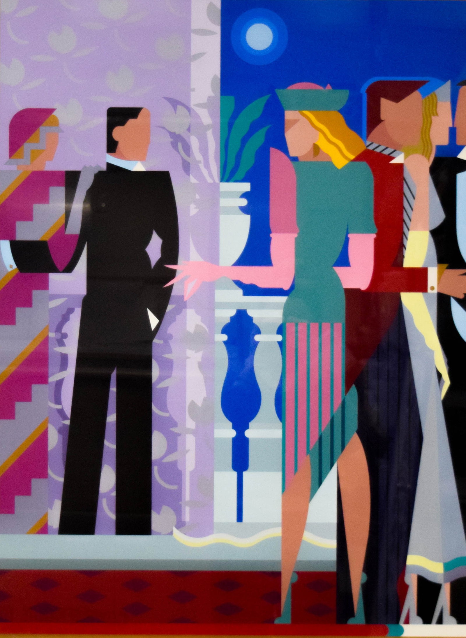 Giancarlo Impiglia Serigraph Night People II (1 of 9)