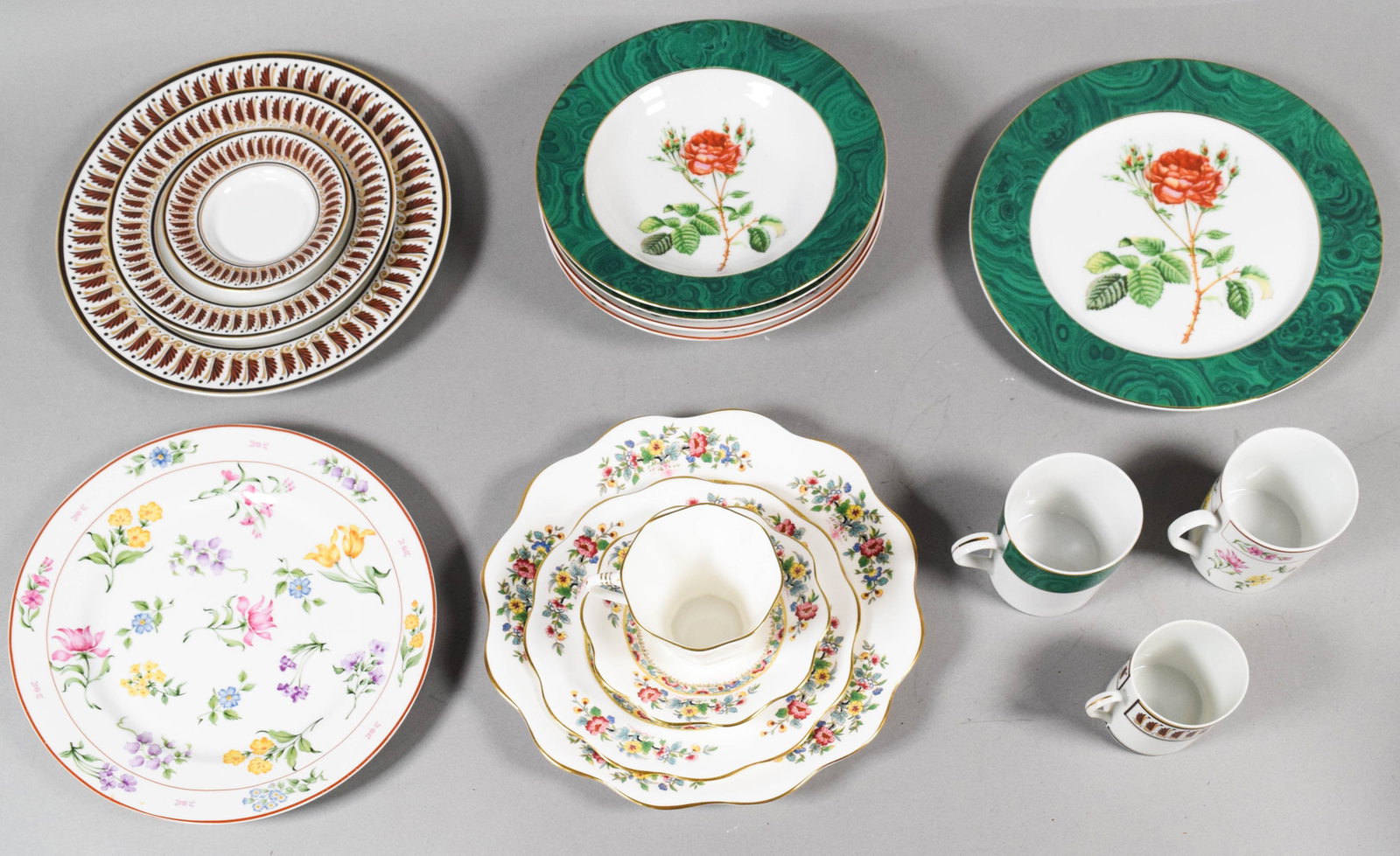 A Collection of 16 Georges Briard and Coalport Porcelain and Bone China Dinnerware Pieces (1 of 16)