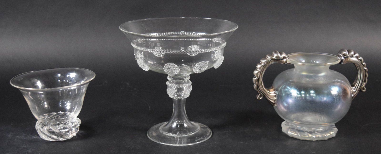 3 Pieces of Decorative Art Glass Including Anthony Stern and Juliska (1 of 16)