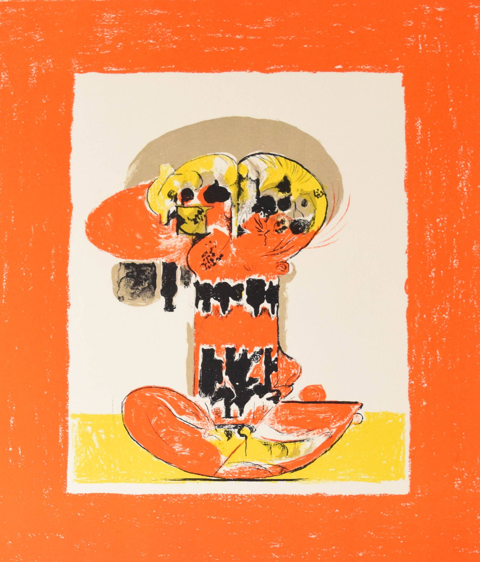 Graham Sutherland Lithograph Balancing Form: Graham Sutherland (British, 1903-1980). Lithograph, Balancing Form. Pencil signed lower right. Numbered 13/90 lower left. 16 3/4" x 14" image size, 22 3/8" x 15 3/4" sheet size. Location: CR Drawer 5