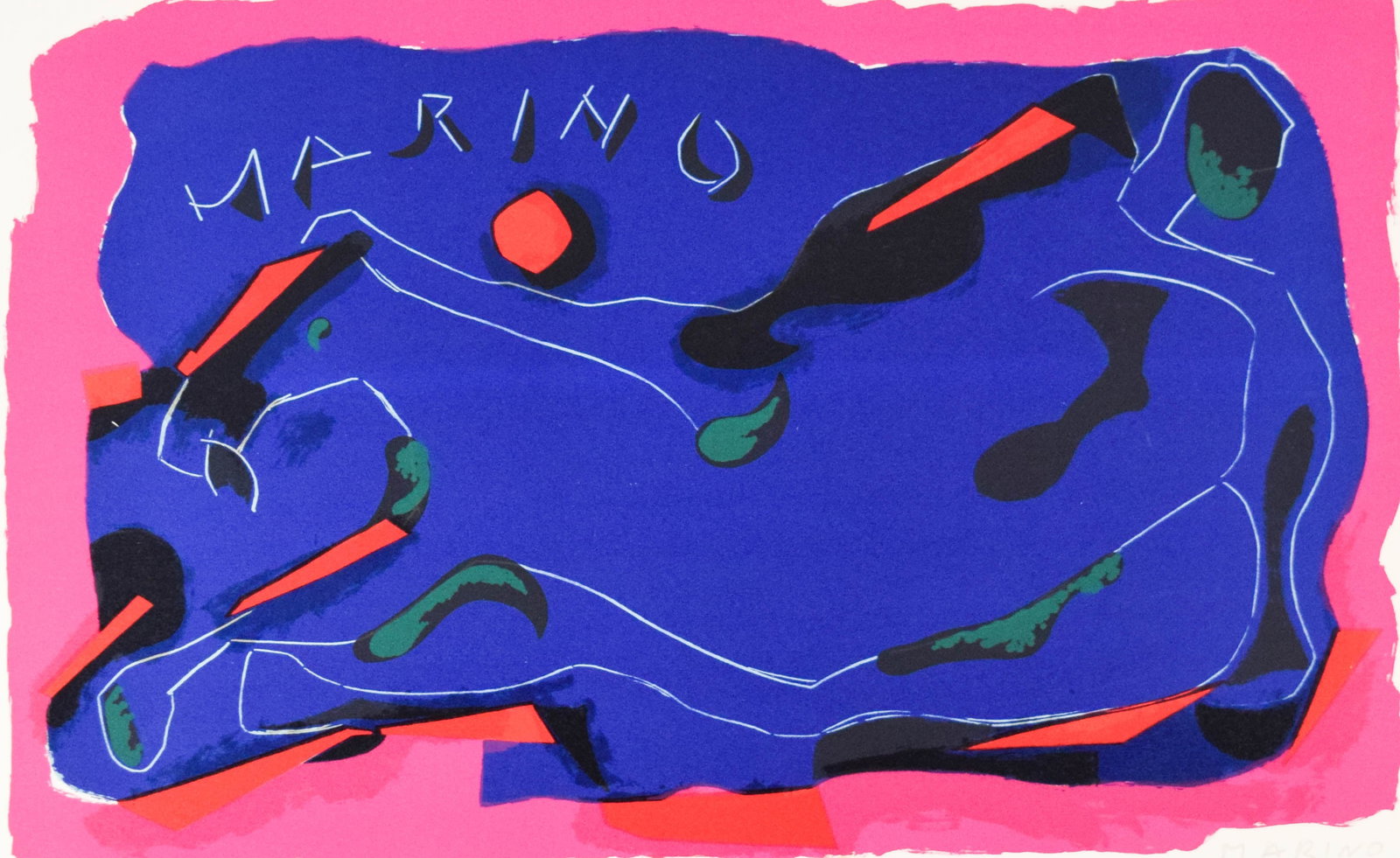 Marino Marini Lithograph Cavallo (1 of 6)