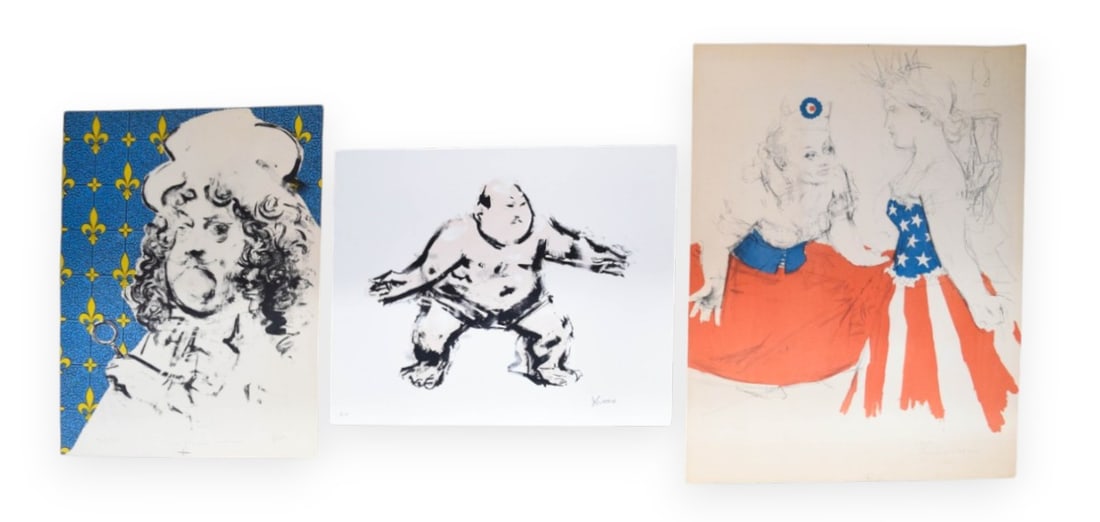 Jack Levine Group of 3 Signed Lithographs (1 of 14)