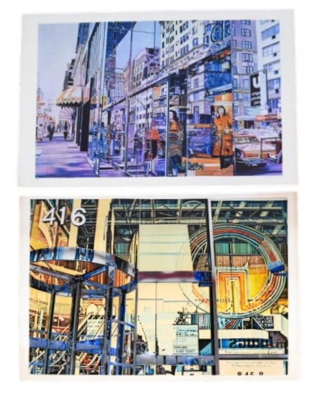 C.J. Yao Pair of Photorealist Lithographs, 1984 (1 of 14)