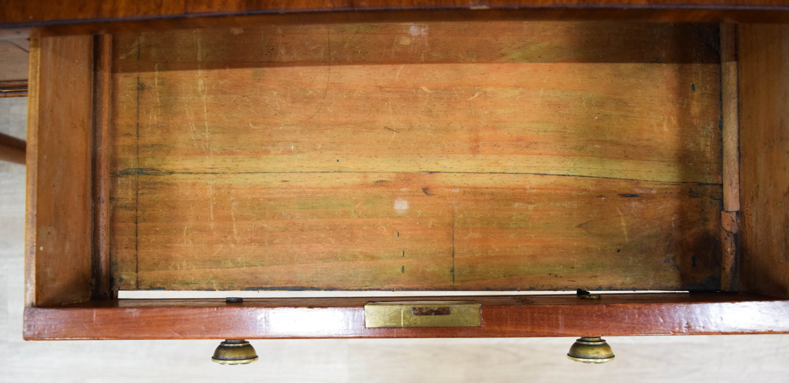 Mahogany Georgian Writing Table - 4