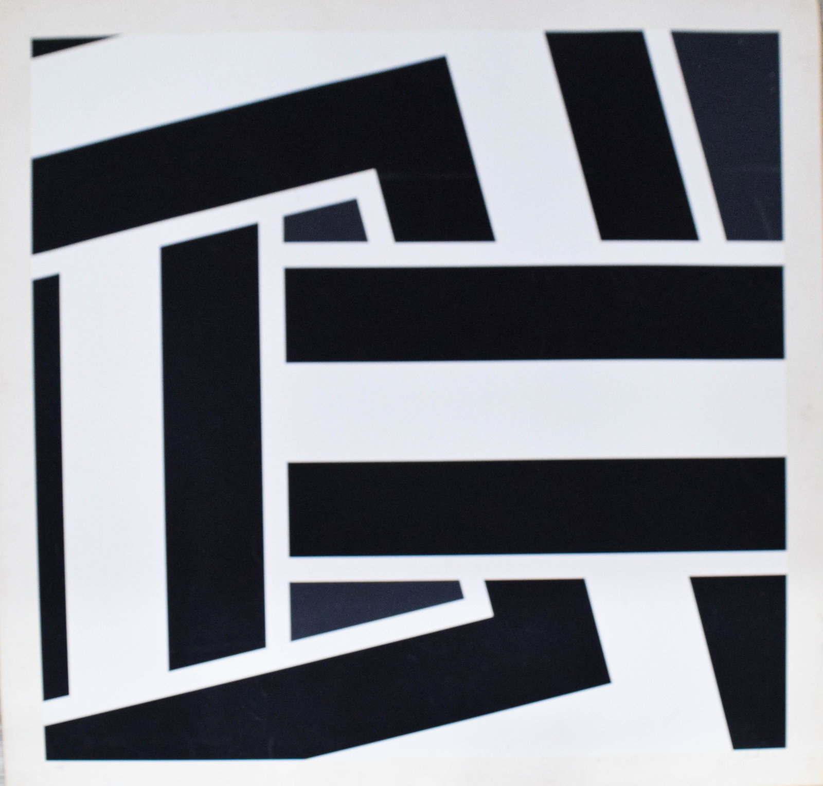 Pierre Clerk, Geometric Abstraction, 1972 Screenprint, Artist's Proof (1 of 8)