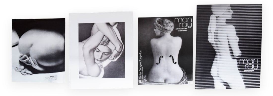 Group of 4 Man Ray Exhibition Posters, Flammarion Paris, 1981-1983 (1 of 16)