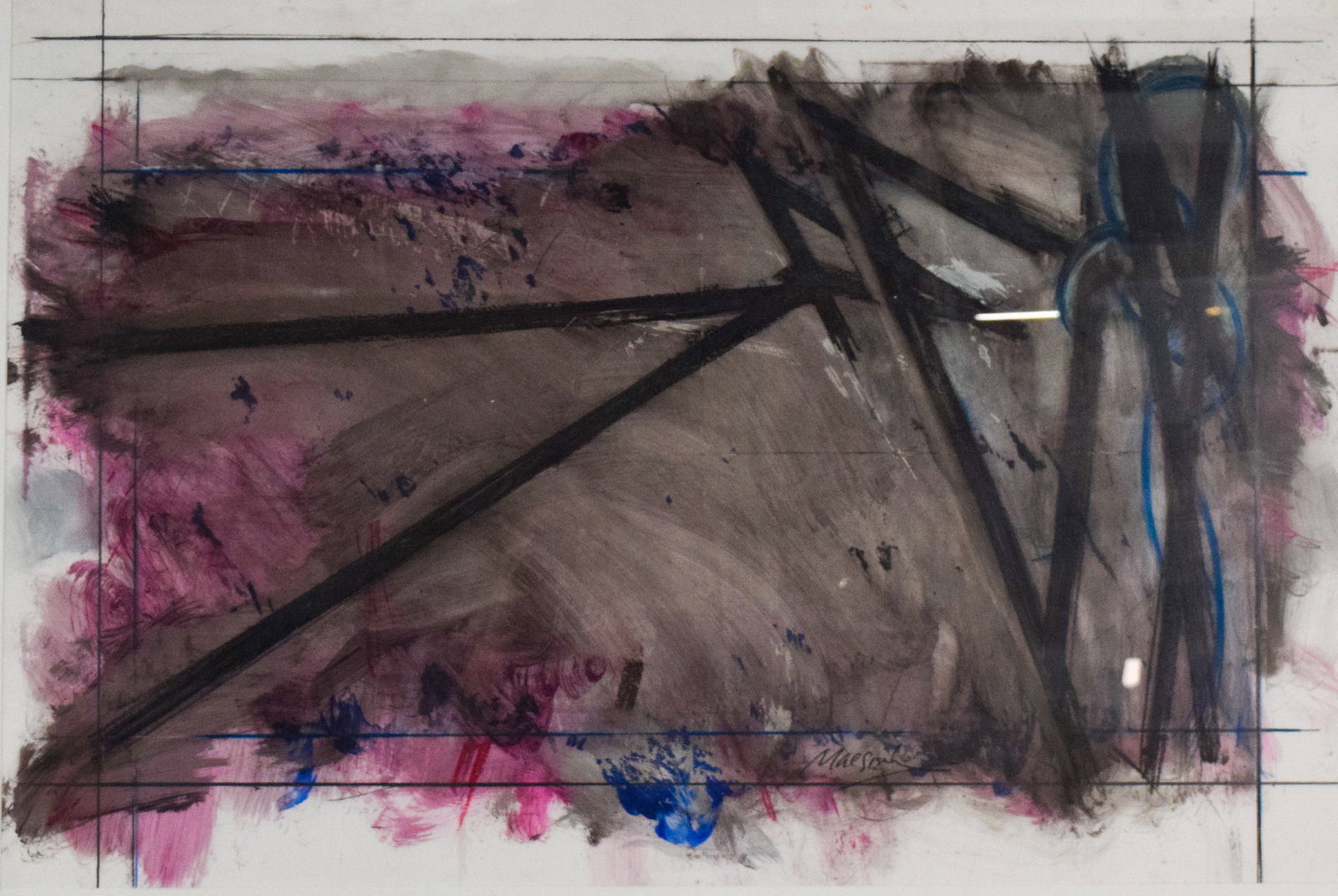 Christopher Macsisak Mixed Media on Paper North Suite #6 (1 of 7)