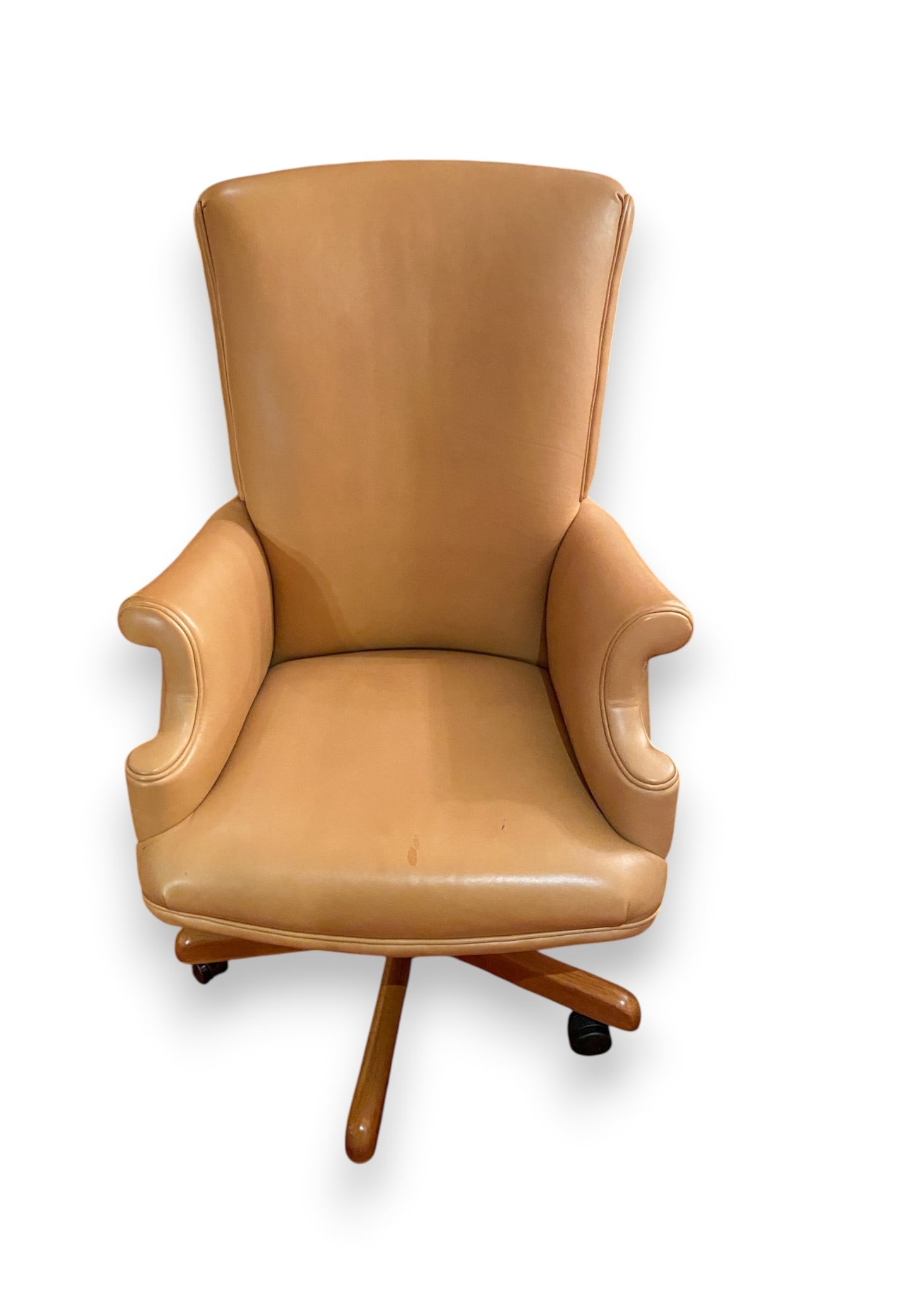 Hancock and Moore Bradford Executive Swivel Tilt Leather Office Chair (1 of 8)