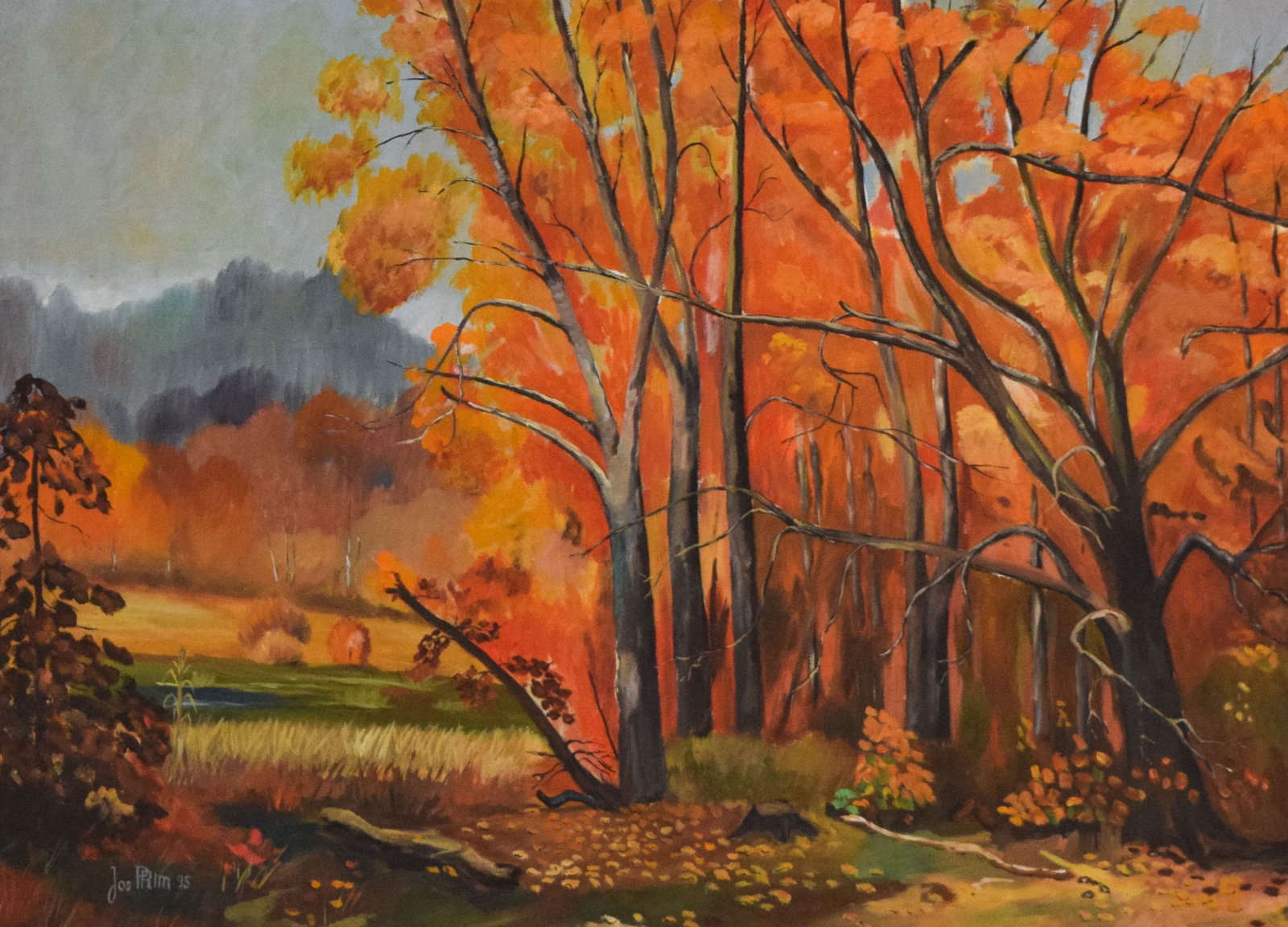 Jos Prim Oil on Board Fall Season (1 of 7)