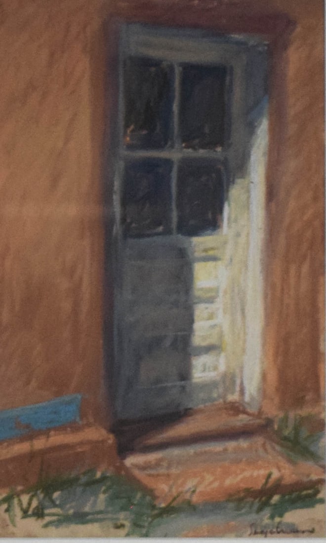 Richard Segalman Pastel Doorway in Sunlight (1 of 6)