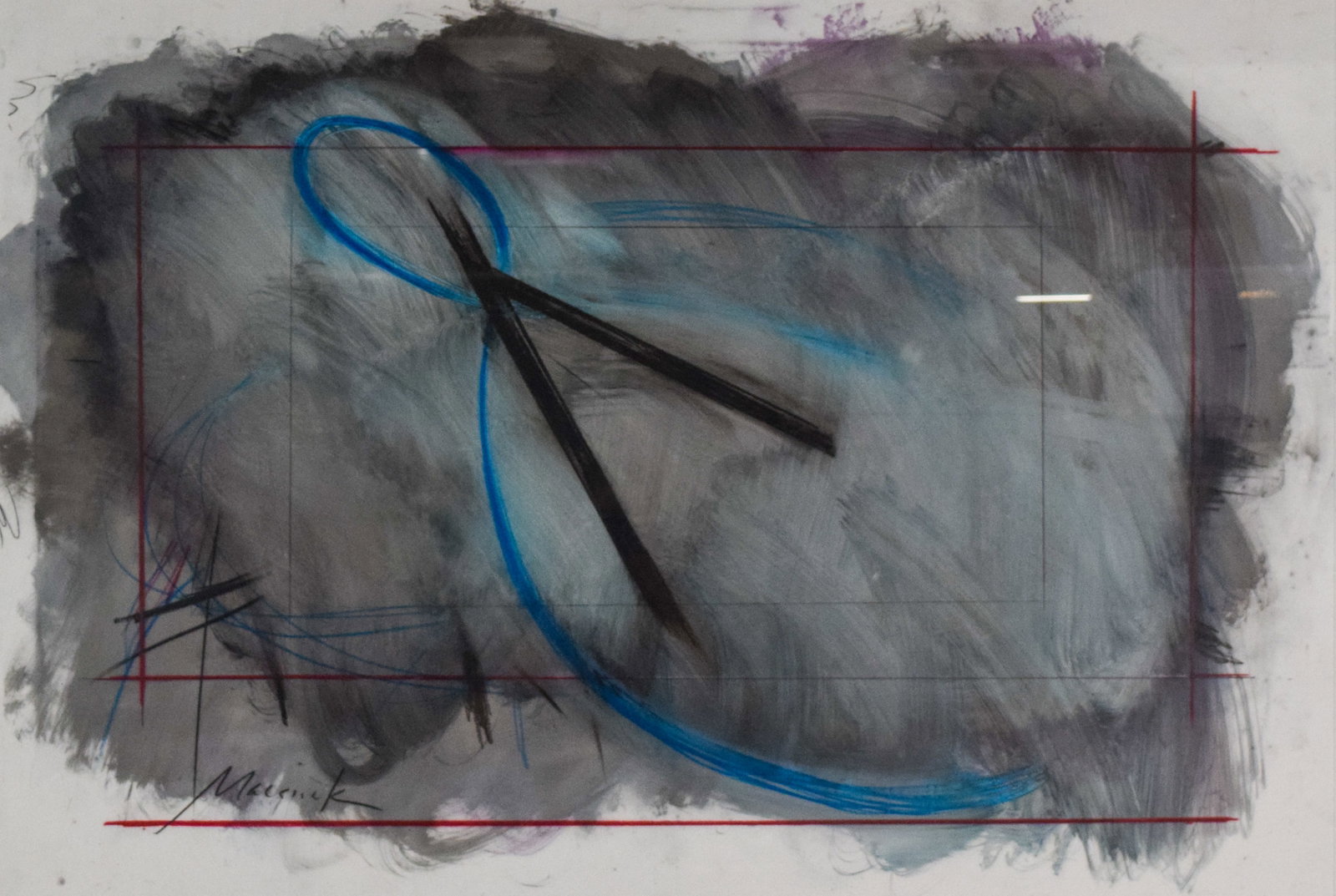 Christopher Macsisak Mixed Media on Paper North Suite #11 (1 of 6)