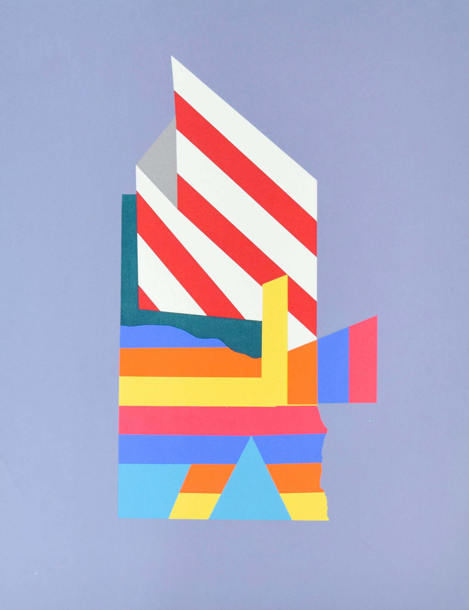 Earl Beauford Miller Screenprint Probe, 1973 (1 of 7)