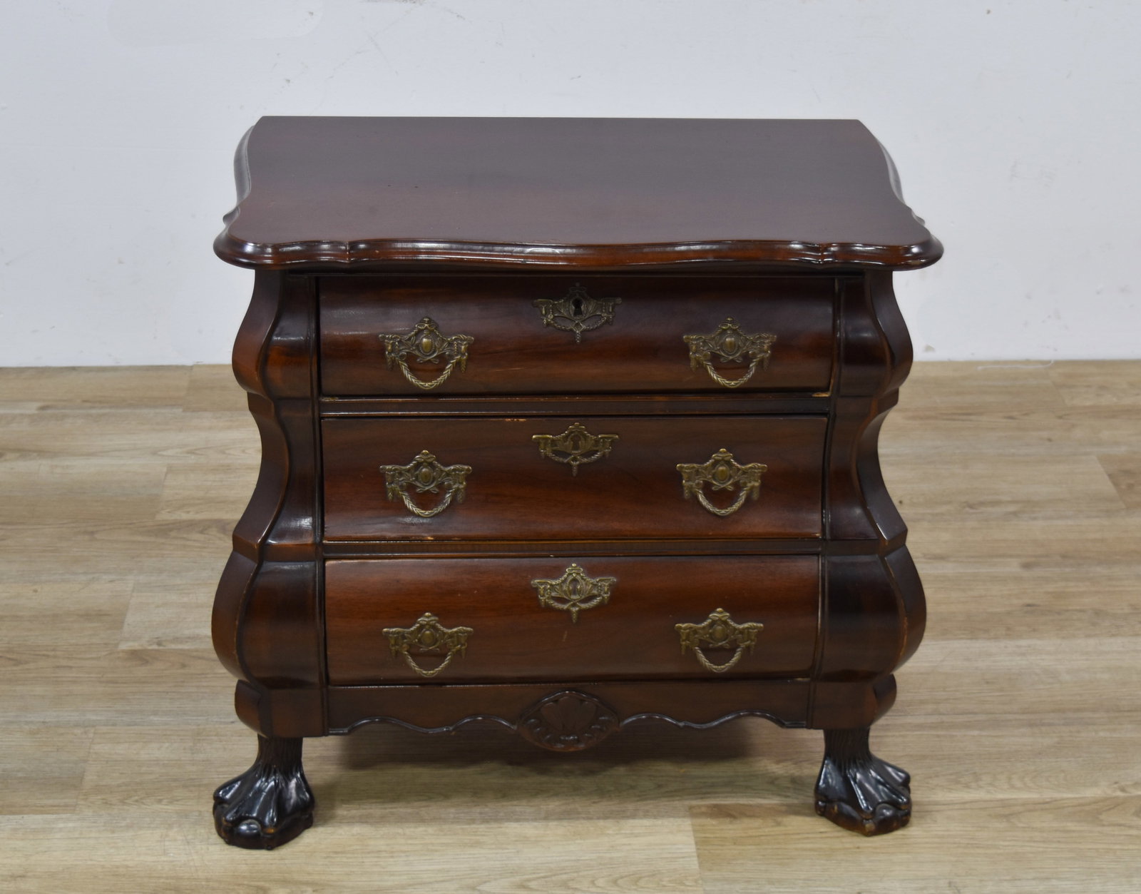 20th Century Dutch Bombe Bachelor's Chest (1 of 10)