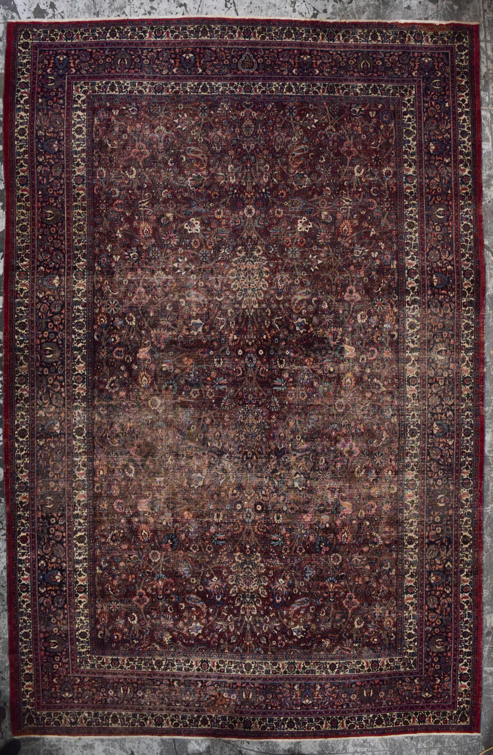 Kerman Style Wool Persian Rug 12 x 18 Feet (1 of 13)