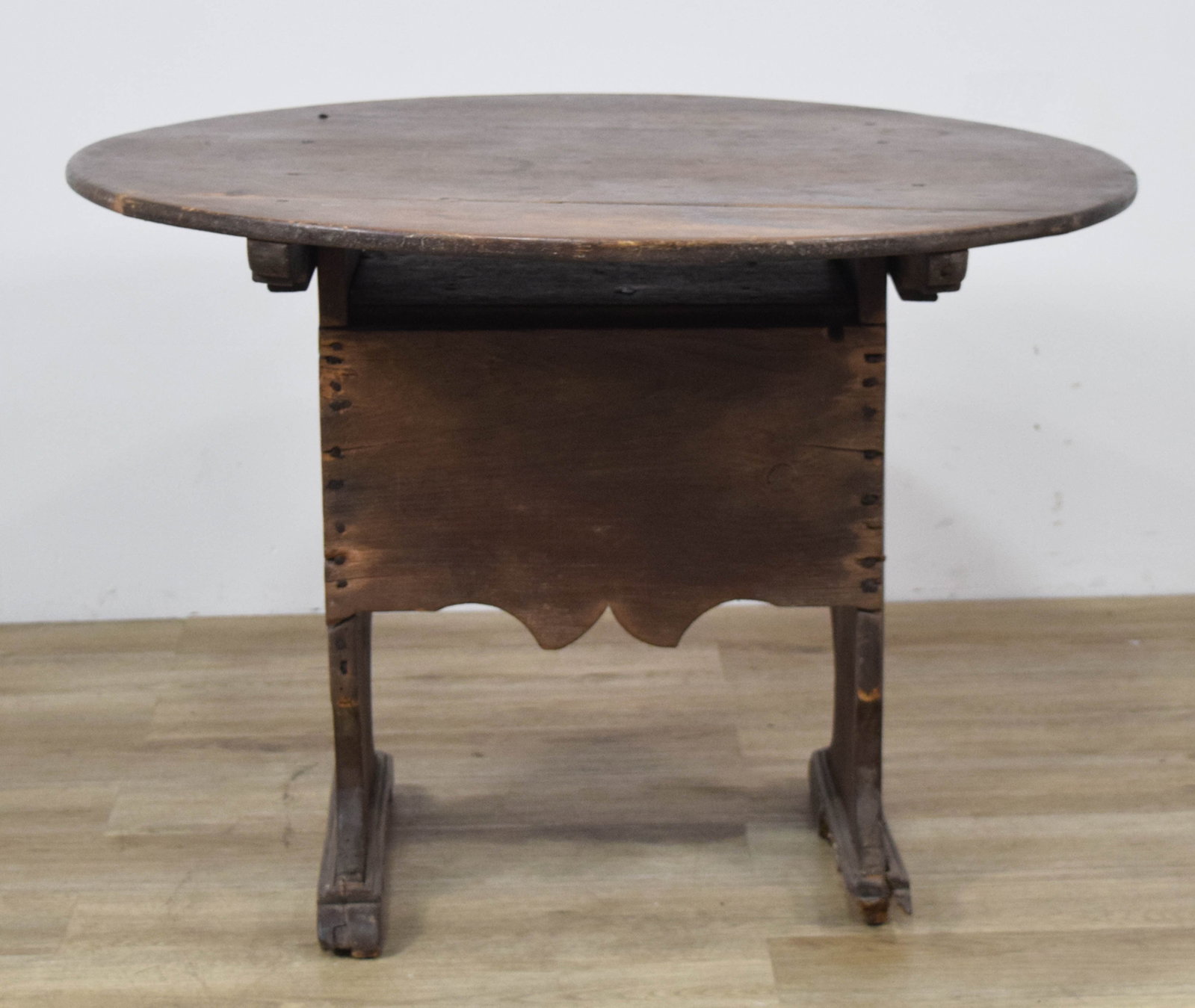 American Primitive Wood Hutch Chair-Table (1 of 15)