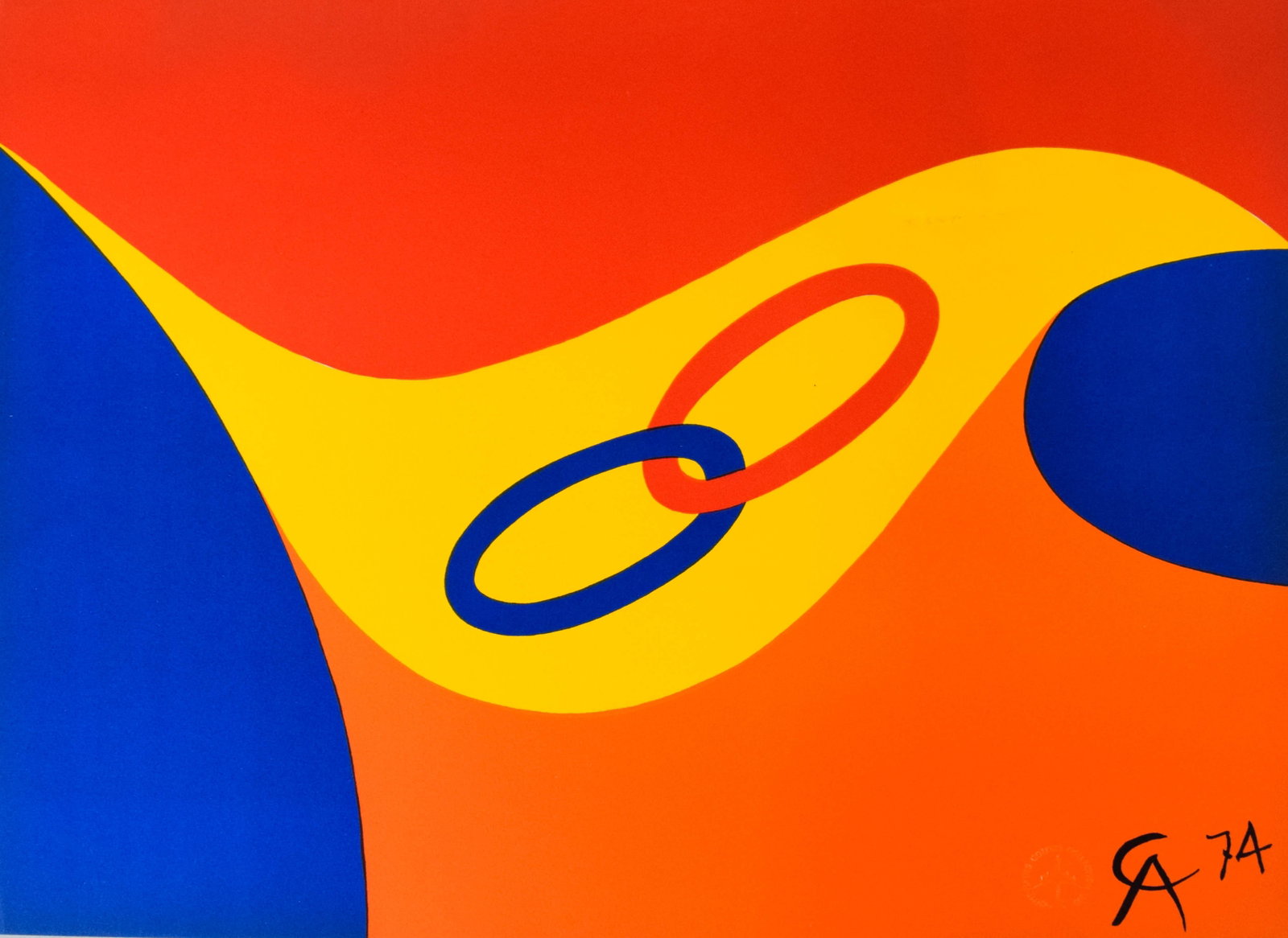 Alexander Calder Lithograph Friendship (1 of 6)