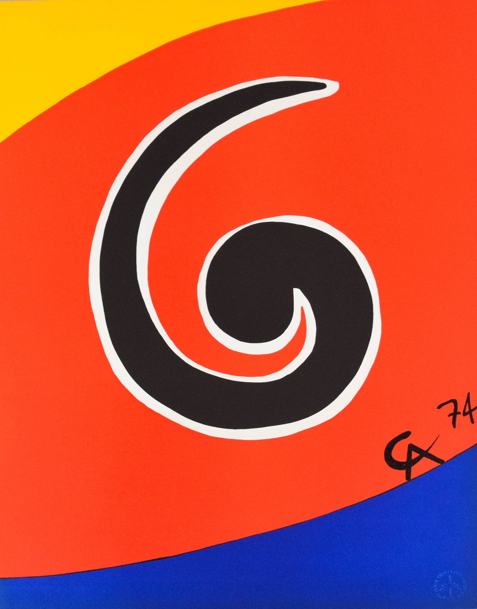 Alexander Calder Lithograph Sky Swirl (1 of 6)
