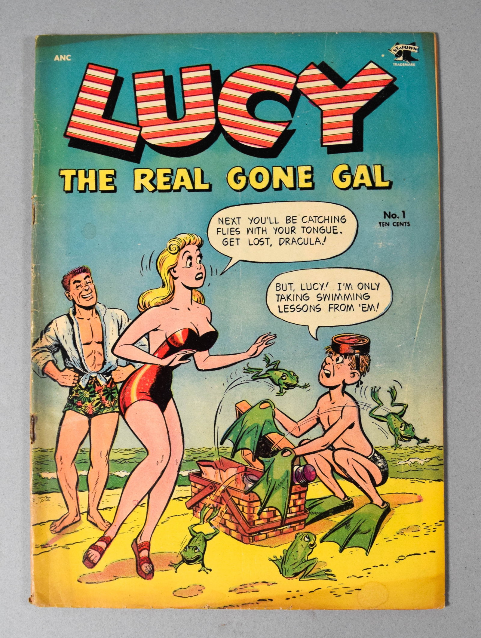 St. John Matt Baker Lucy Real Gone Gal No. 1 Comic Book (1 of 5)